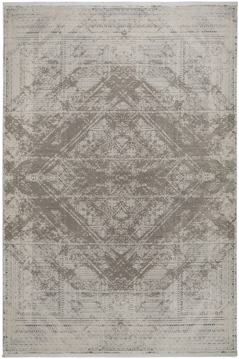 Χαλί Naf Naf Lenoir 74876 098 Grey-Cream Βιοκαρπέτ 200X250cm