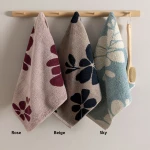 Πετσέτα Lou Beige Palamaiki Προσώπου 50x90cm 100% Βαμβάκι