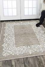 Χαλί Els1811 599HFT1413 Brown-White Conceptum Hypnose 80X150cm