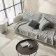 Ριχτάρι Caspian 156/07 Weed Grey Gofis Home Πολυθρόνα 180x180cm Βαμβάκι-Πολυέστερ