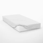 Σεντόνι Exotic Line Με Λάστιχο White DimCol King Size 180x230cm 100% Βαμβάκι