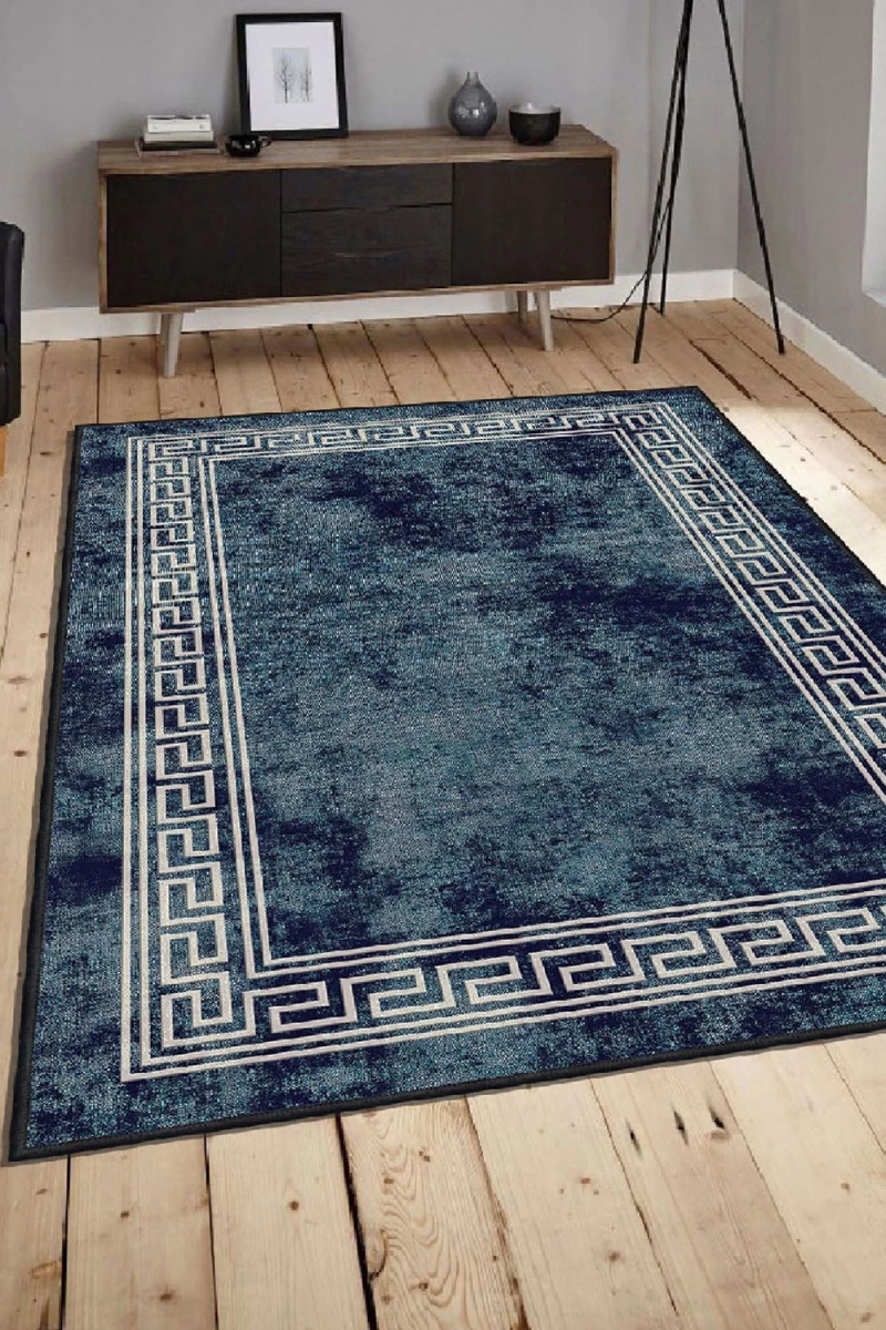 Χαλί Els2150 599HFT3325 Dark Blue Conceptum Hypnose 100X200cm