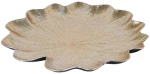 Χριστουγεννιάτικη Πιατέλα Φύλλο 013.826634 33cm Gold