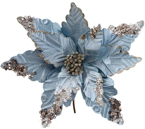Λουλούδι - Κλαδί 23554 33cm Blue