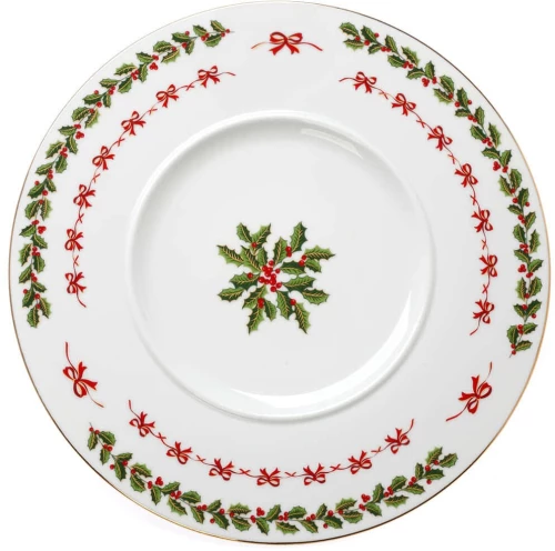 Χριστουγεννιάτικη Πιατέλα Noel 06.243.05 32cm Multi Cryspo Trio