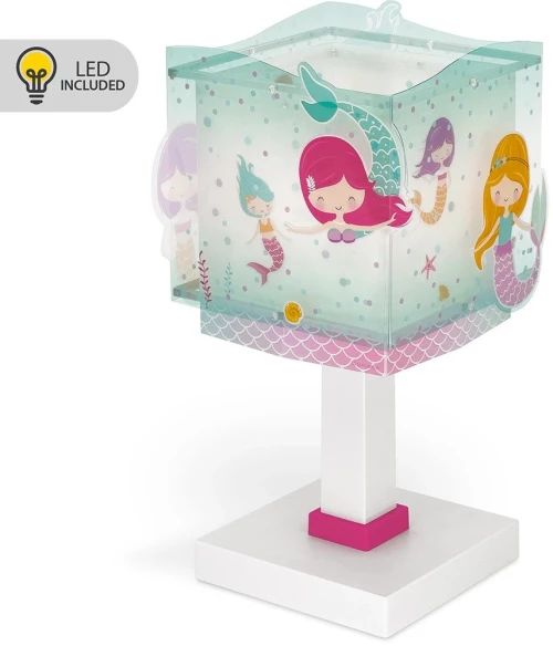 Επιτραπέζιο Φωτιστικό Παιδικό Mermaids 63441N G4 29x13,5cm Multi Ango