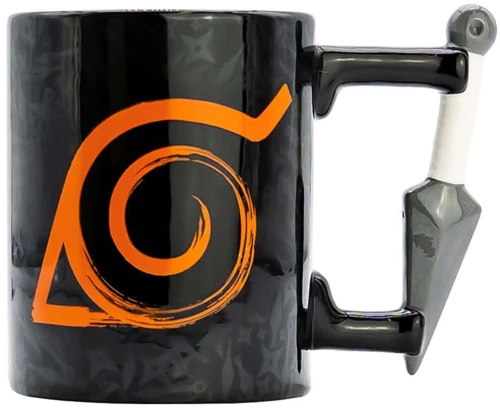 Κούπα Naruto Shippuden - Kunai Konoha 3D Handle ABYMUGA095 460ml Multi Abysse Δολομίτης