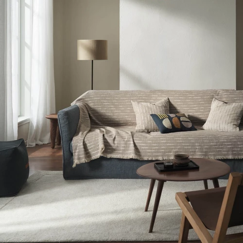 Ριχτάρι Vespera 148/15 Opal Grey Gofis Home Τετραθέσιο 180x350cm Ακρυλικό-Πολυέστερ