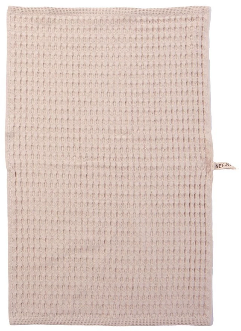 Ποτηρόπανο Πικέ Main Ecru Nef-Nef Homeware 45x68cm 100% Βαμβάκι