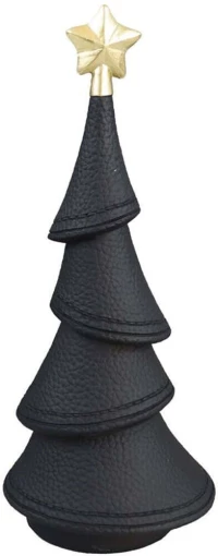 Χριστουγεννιάτικο Δεντράκι Xmas Dream 033258 10,5x8,5x24,5cm Black-Gold