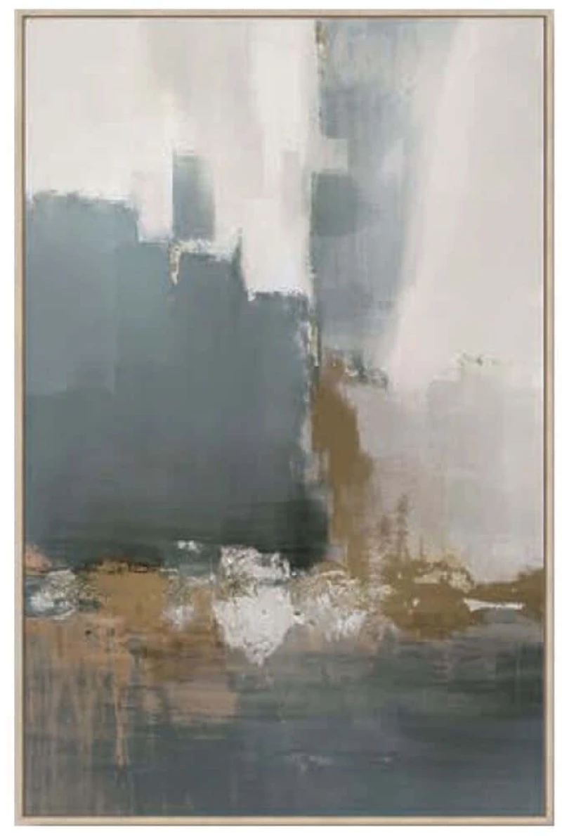 Κάδρο Genesa 033040 80x4x120cm Multi Κάθετοι Πλαστικό,Καμβάς