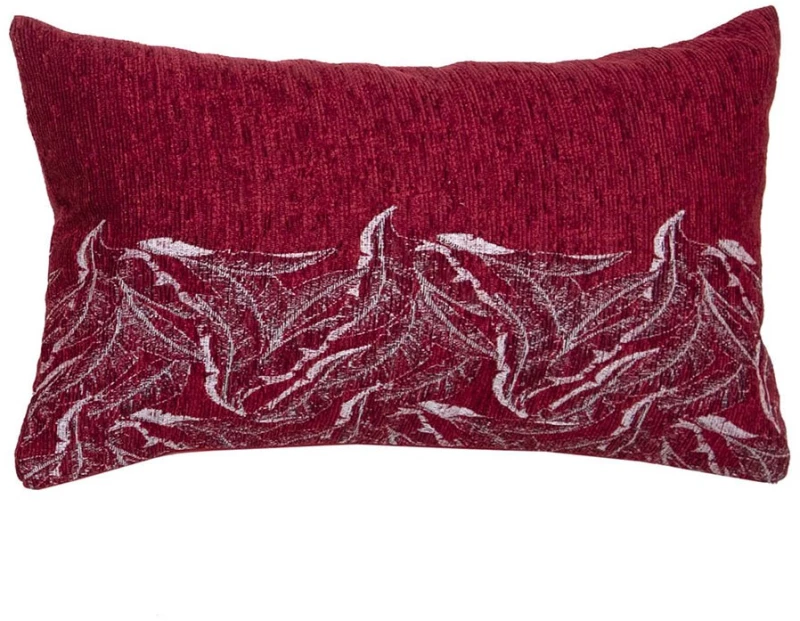 Μαξιλάρι Διακοσμητικό (Με Γέμιση) 2223 Bordo Viopros 32x52 Chenille