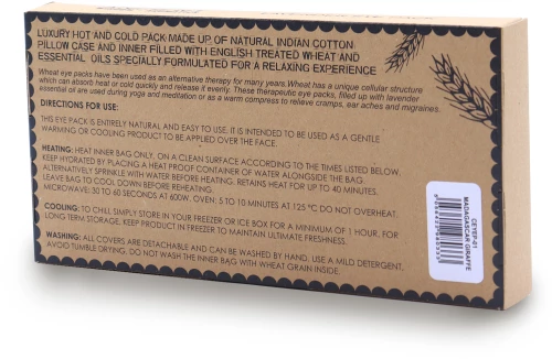 Μαξιλάρι Ματιών Λεβάντας - Lavender Natural Cotton Eye Pillow Blue Viper