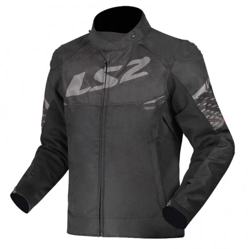 LS2 Apex Jacket Black/Dark Grey