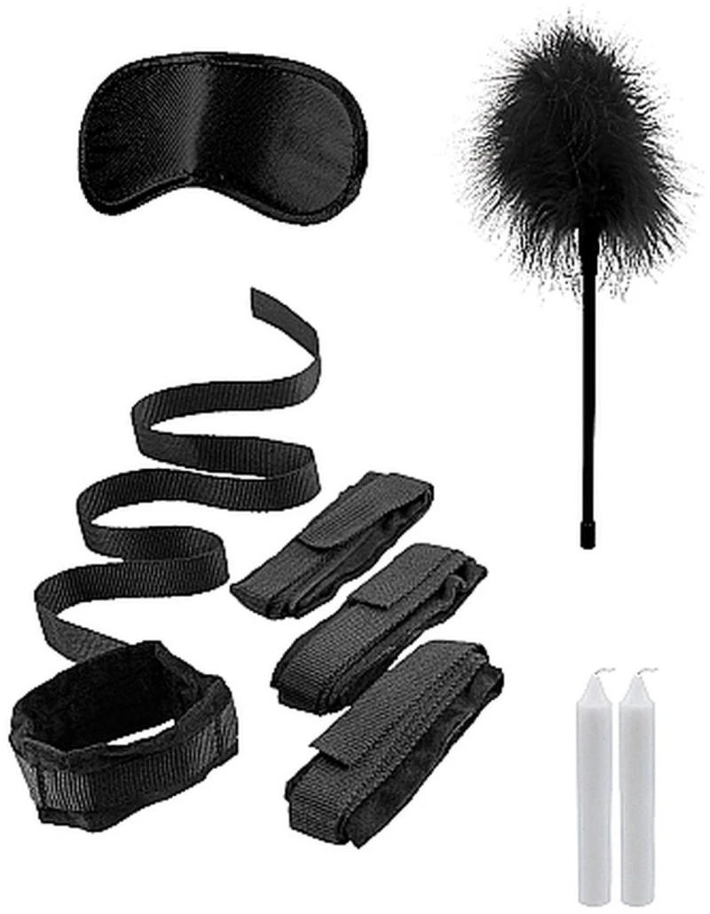 Bed Bindings Restraint Kit - Black
