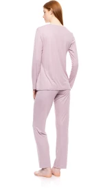Γυναικεία Πυτζάμα Pink Label - Dusty Pink - Πατιλέτα - Regular Fit - Bamboo