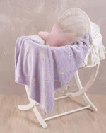 NELIE - ΚΟΥΒΕΡΤΑ ΑΓΚΑΛΙΑΣ LUMINUS (flannel fleece με sherpa)