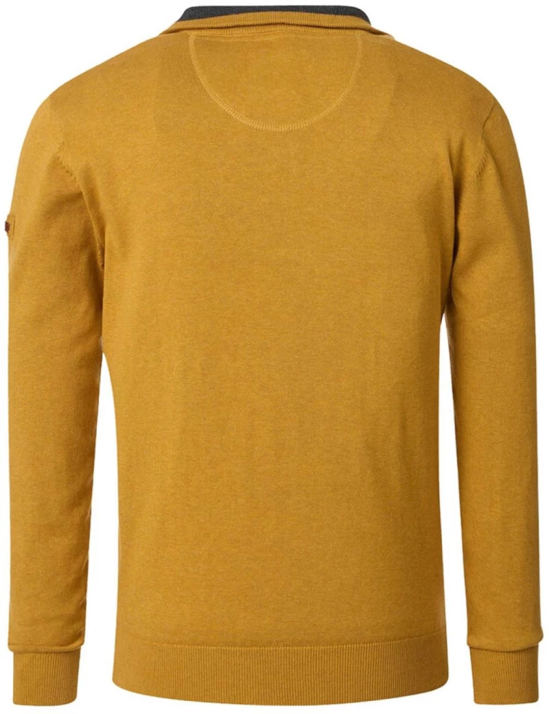 REDMOND Ανδρική μουσταρδί πλέκτη μπλούζα 623-406 Yellow