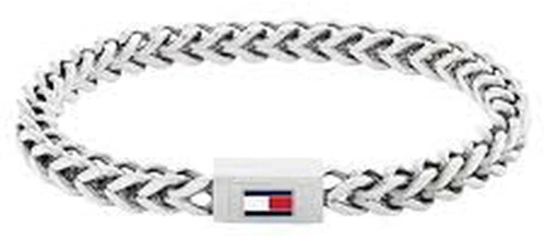 Ανδρικό Βραχιόλι Μπρασελέ TOMMY HILFIGER από ανοξείδωτο ατσάλι  σε ασημί χρώμα 2790647