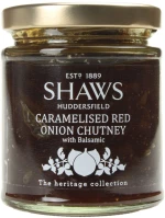 Σάλτσα Τσάτνεϊ με Καραμελωμένο Κρεμμύδι Shaws Caramelised Red Onion Chutney