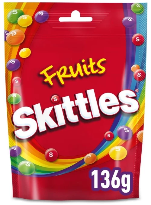 Καραμελάκια Skittles Fruits 136g