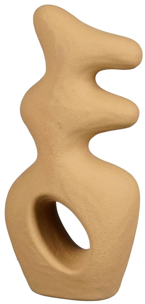 Διακοσμ. κεραμικό ανάγλυφο καφέ