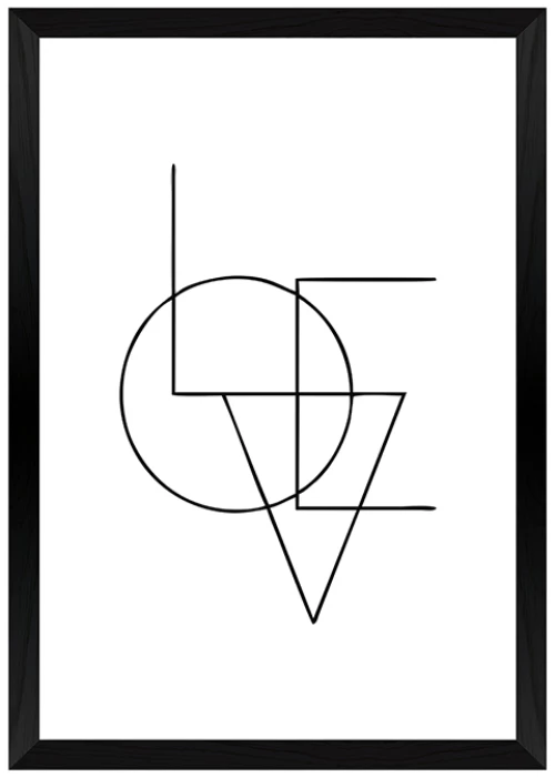 Πίνακας Felora pakoworld με ψηφιακή εκτύπωση και πλαίσιο 33x1.5x48εκ