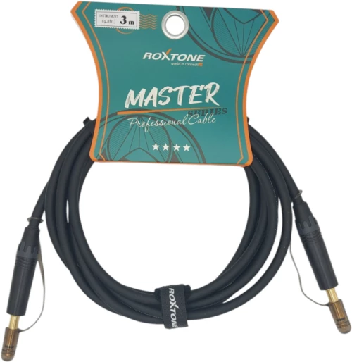 Καλώδιο Roxtone MGJJ110L0030 6.3 Jack mono - 6.3 Jack mono 3m