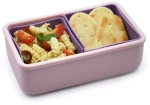 Melii – Bento Σιλικόνης 2 Θέσεων 700ml Pink/Purple MEL22300