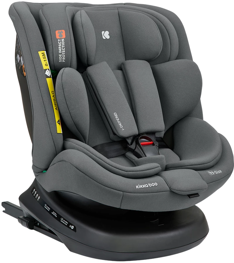 Kikka Boo Car seat 40-150 cm i-Defend i-SIZE Grey 31002100108