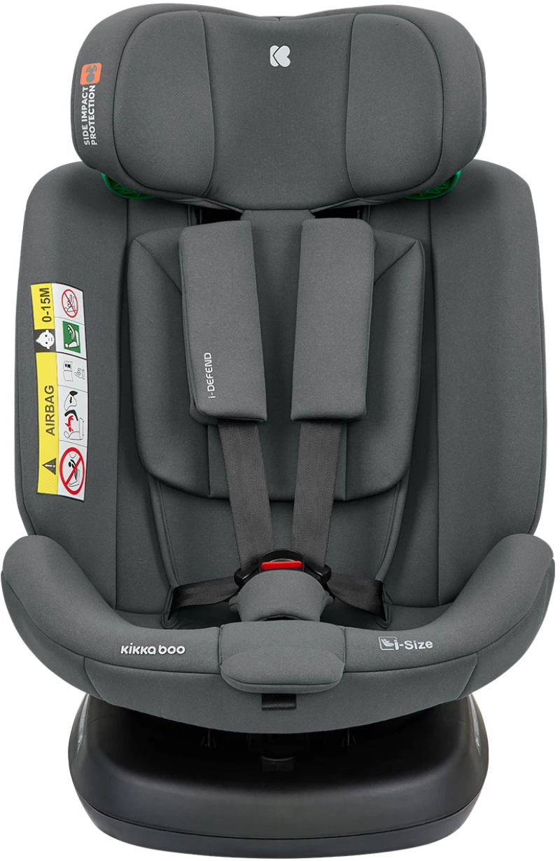Kikka Boo Car seat 40-150 cm i-Defend i-SIZE Grey 31002100108