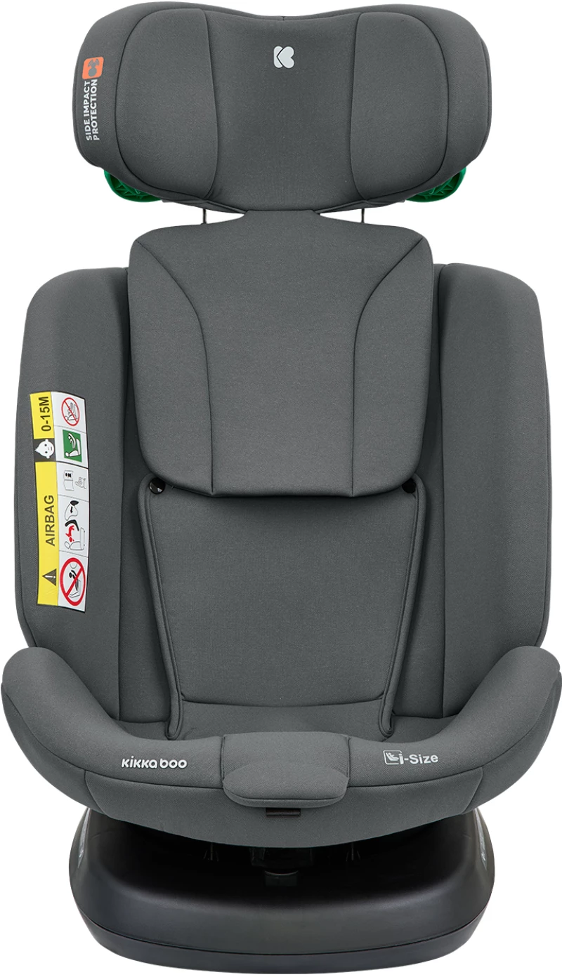 Kikka Boo Car seat 40-150 cm i-Defend i-SIZE Grey 31002100108
