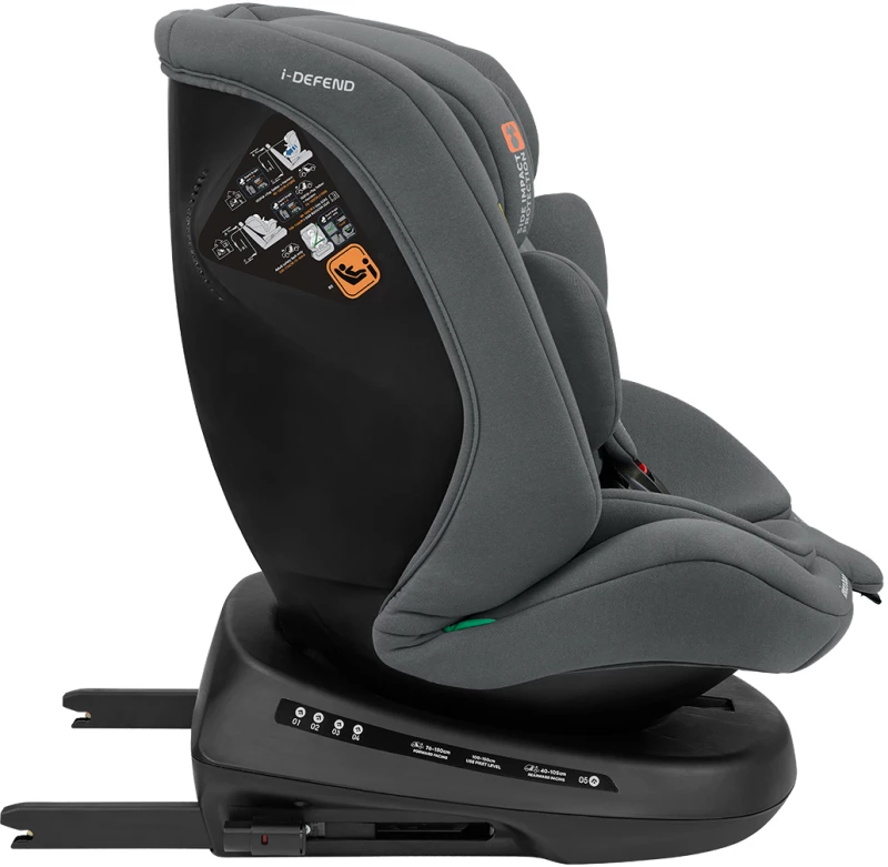 Kikka Boo Car seat 40-150 cm i-Defend i-SIZE Grey 31002100108