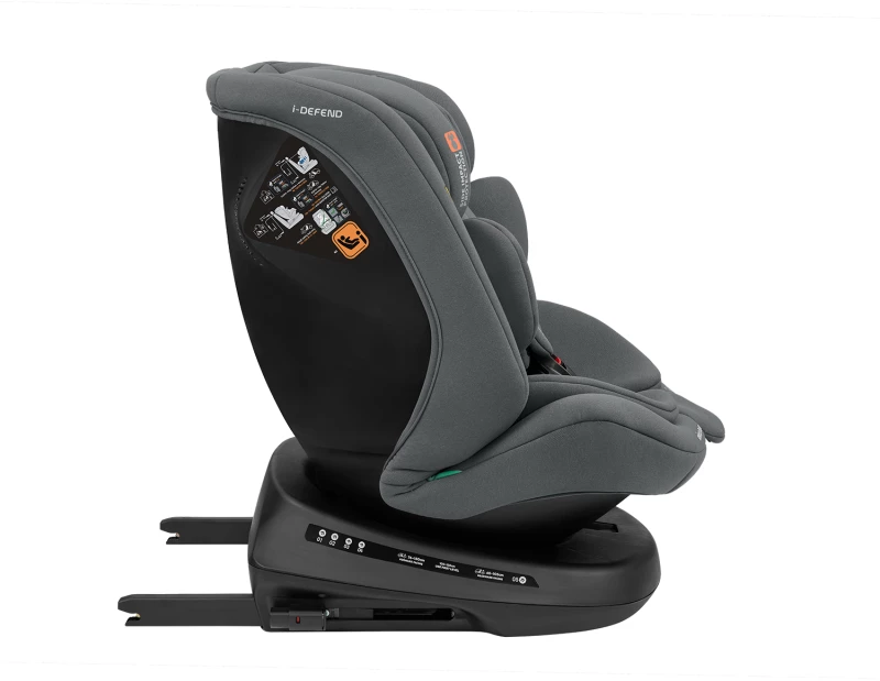 Kikka Boo Car seat 40-150 cm i-Defend i-SIZE Grey 31002100108