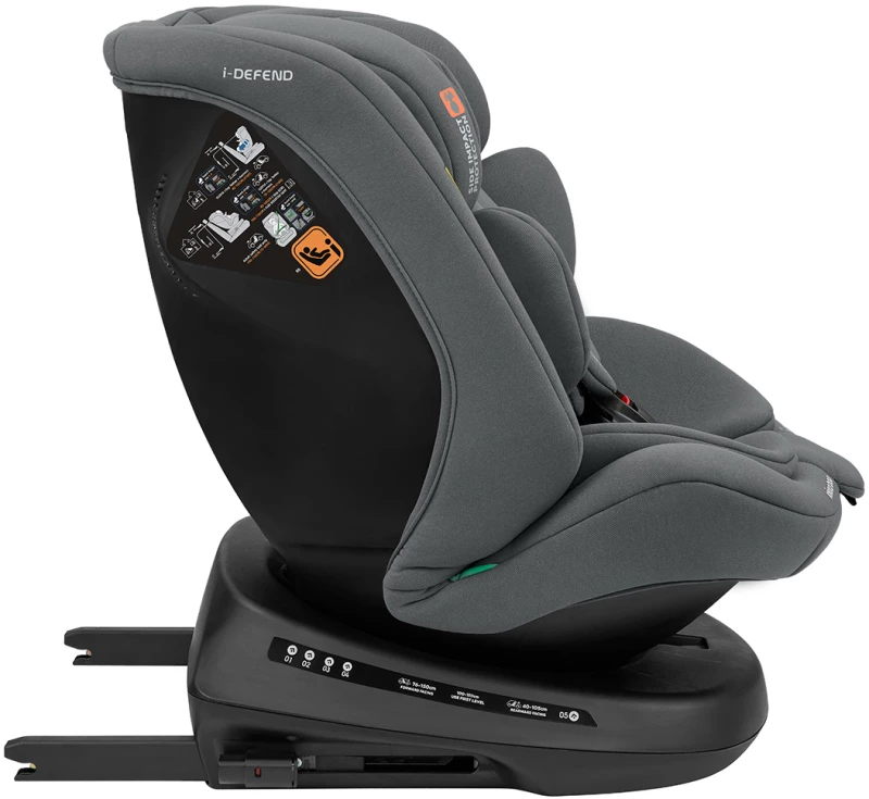 Kikka Boo Car seat 40-150 cm i-Defend i-SIZE Grey 31002100108