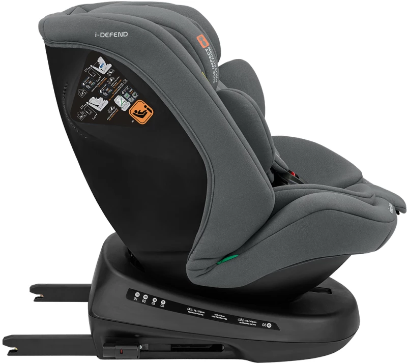 Kikka Boo Car seat 40-150 cm i-Defend i-SIZE Grey 31002100108