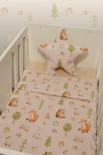Baby Oliver Σεντόνια Λίκνου Σετ 2τεμ 75x110 46-6704/428