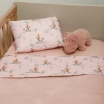 Baby Oliver Κουβέρτα Λίκνου Διπλής Όψης 75x95 46-6735/426