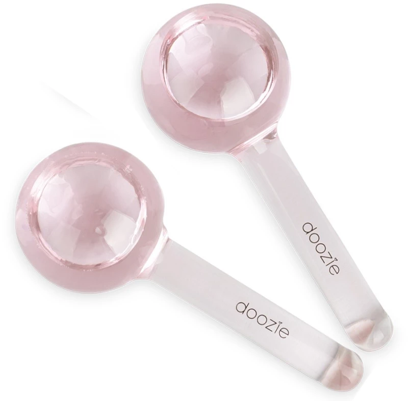 doozie - Facial Ice Globes 2-Pack Light Pink / Beauty
