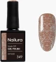 Nailura - Gel Polish 349 - Beige Gold Glitter - 10 ml / Beauty