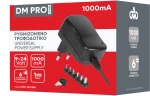 Ρυθμιζόμενο Universal Τροφοδοτικό 9-24V 1000mA 24W με σετ βυσμάτων DM PRO