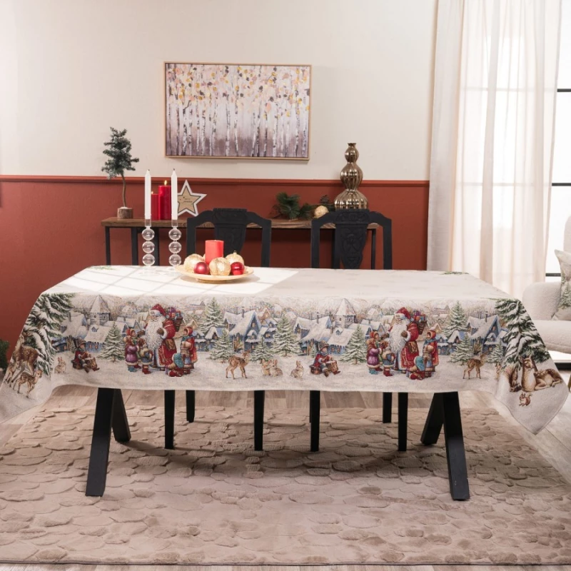 Τραπεζομάντηλο Emden Teoran 140x140cm