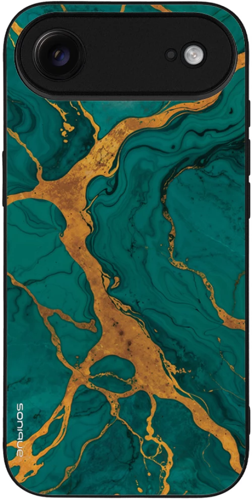 Θήκη Sonique Marble Series για Apple iPhone 17 Air Πράσινο