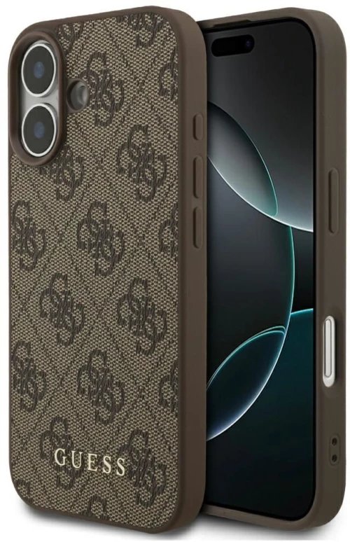 Guess Case For Iphone 17 Guhcp17Sg4Gfbr (Pu 4G Classic) Brown