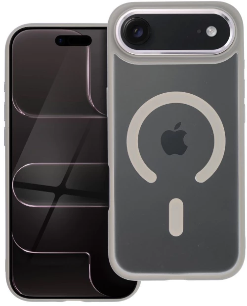 Matte Mag Cover Case Compatible With Magsafe For Iphone 17 Air Titanium