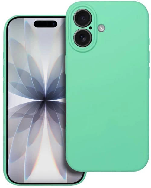 Case Silicone 2Mm For Iphone 17 Compatible With Magsafe Mint