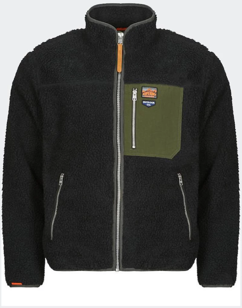 SUPERDRY D2 OVIN VINTAGE RETRO FULL ZIP FLEECE - M2014141A-02A