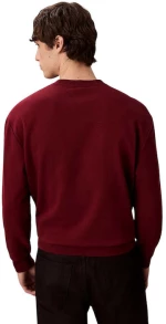 Calvin Klein Jeans ανδρικό βαμβακερό regular φούτερ μπορντό LV04RC273G-WCV