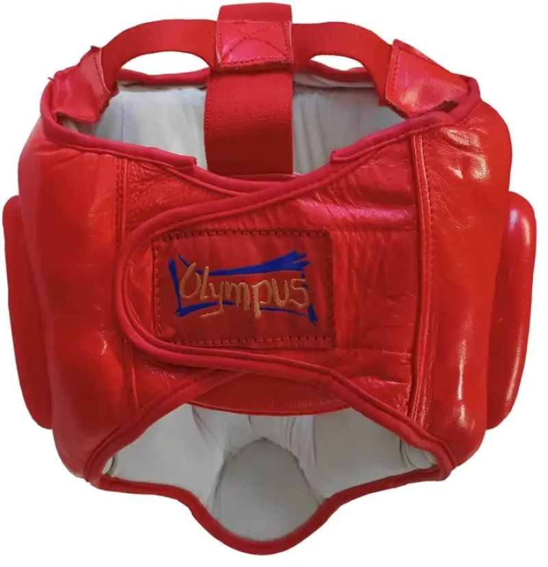 Κάσκα Olympus CAGE Δέρμα Red
