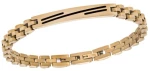 Βραχιόλι Senza Men`s Gold Stainless Steel SSD5952GD